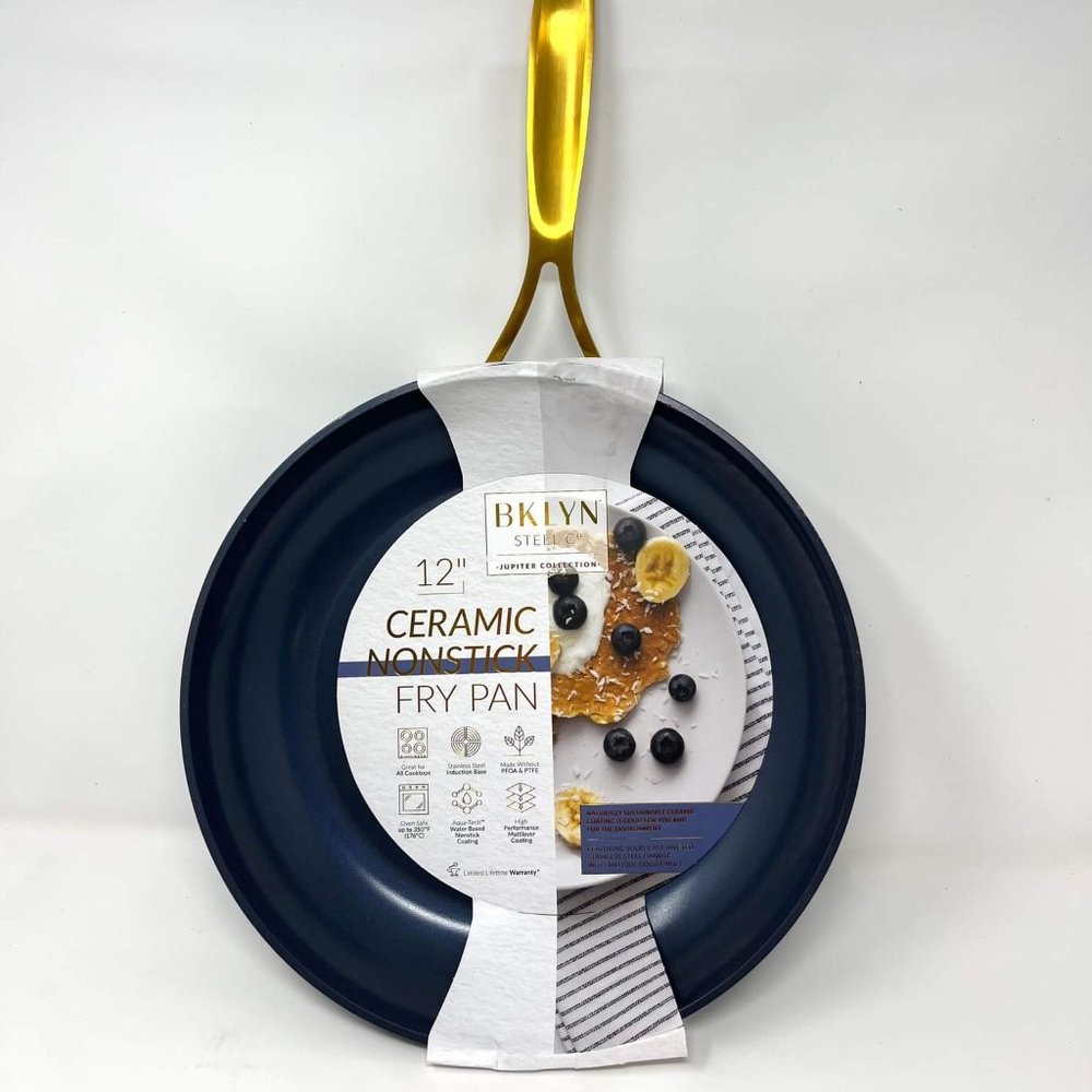 Bklyn 12" ceramic nonstick fry pan BRAND NEW !